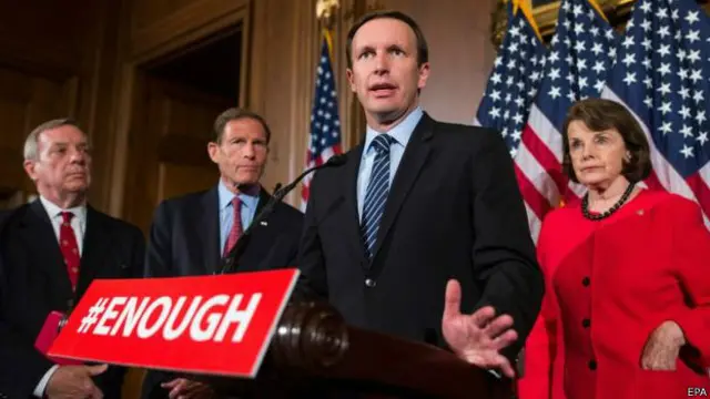 美国参议院否决枪控的提案。