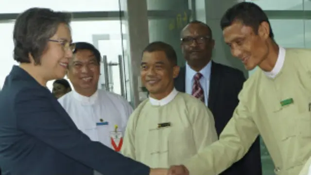 မြန်မာ နိုင်ငံကို လေးကြိမ်မြောက် ရောက်လာတဲ့ လူ့အခွင့်အရေး အထူး ကိုယ်စားလှယ် ရန်ဟီးလီ