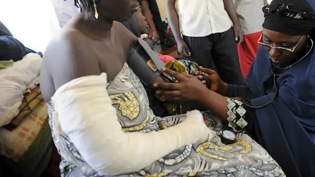 Wata likita a Nigeria