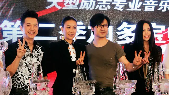 2012年到2015年，灿星公司在Talpa公司的授权下，制作了第1-4季“中国好声音”