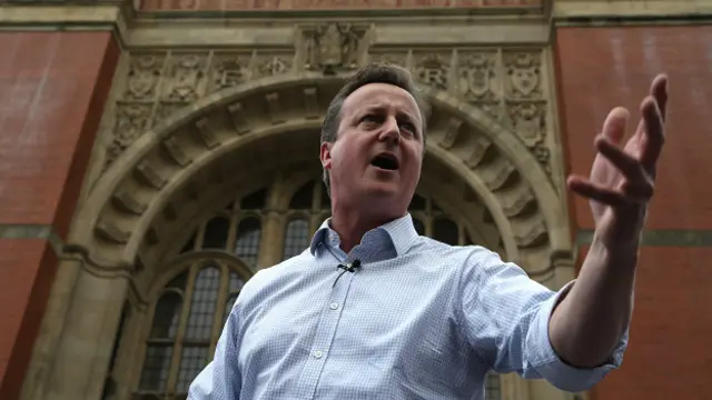 Премьер-министр Дэвид Кэмерон