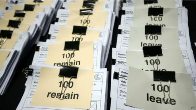 Hasil survei BBC menunjukkan warga Inggris memilih untuk meninggalkan Uni Eropa