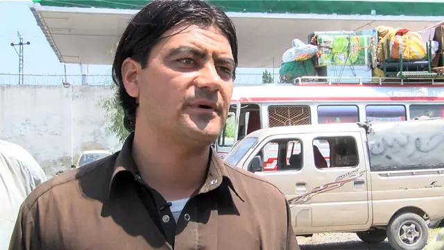 يو بل تن افغان وګړي امان الله چې په ګاډي کې کډه بار کړې او د افغانستان بغلان ولايت ته روان دی بي بي سي ته وویل د پنجاب په اټک ښار کې اوسېده.