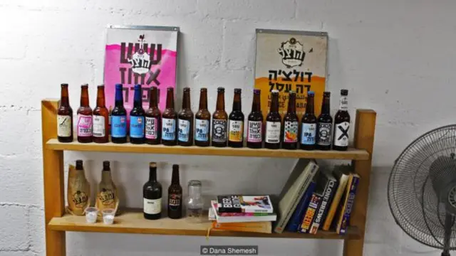 古特曼无意出售他所酿制的古代啤酒的剩下部分(图片来源:Dana Shemesh)