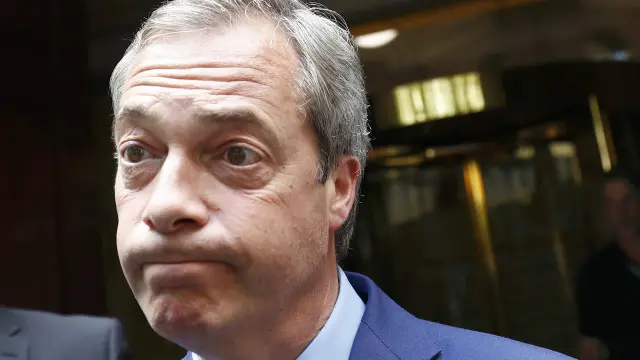 نایجل فاراژ - از حامیان اصلی‌ خروج بریتانیا از اتحادیه اروپا - سیاست این نهاد در قبال روسیه را محکوم کرده