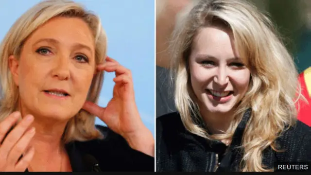 القيادية اليمينية الفرنسية مارين وابنة شقيقتها ماريون مارشال لوبان رحبا بنتائج تصويت بريطانيا وأعربا عن تطلعهما لخروج فرنسا من الاتحاد أيضا