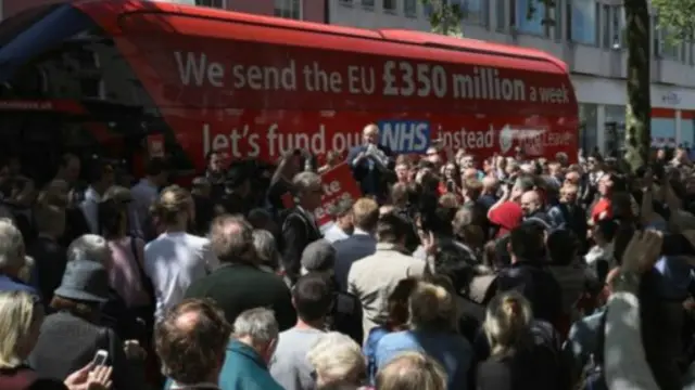 脱欧阵营极力打NHS的牌