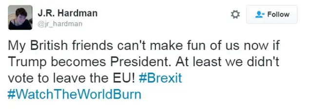 ब्रेक्सिट के फ़ैसले के बाद प्रतिक्रिया