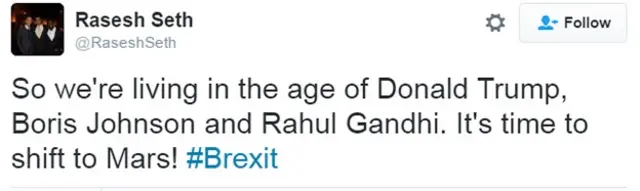 ब्रेक्सिट के फ़ैसले के बाद प्रतिक्रिया