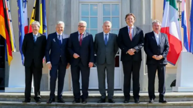 欧盟核心六国外长