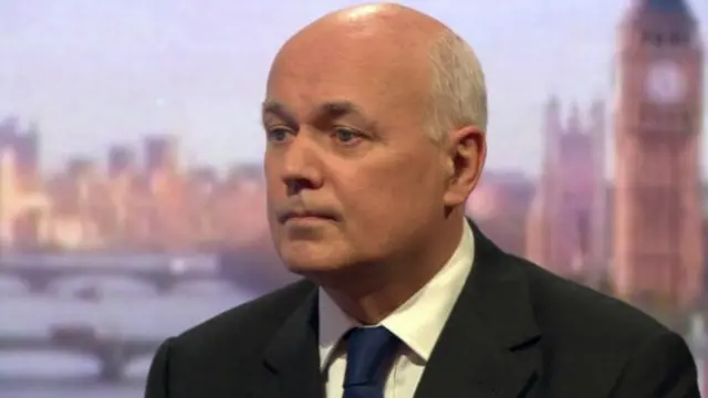 邓肯-史密斯表示将不会参选保守党领导人