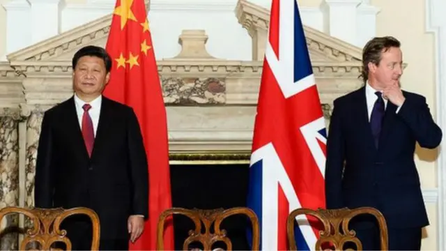 Thủ tướng tiền nhiệm Cameron đón Chủ tịch Tập tại London tháng 10/2015 để 'tạo ra kỷ nguyên vàng Anh - Trung'