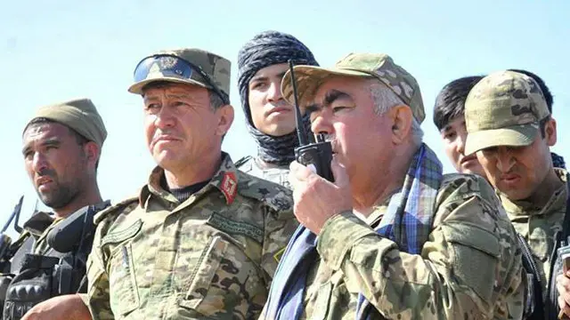 ډيلي مېل وايي دغه هيبتناکه جنرال د خپل اغېز لاندې سيمو دفاع هڅه کړې او طالبانو سره د جگړې په موخه يې مليشه ځواکونه بيا فعال کړي چې په شمالي ولايتونو کې په تدريجي ډول پر مختگ کوي