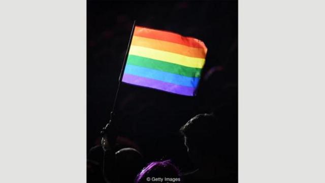发生在奥兰多枪击事件之后洛杉矶同性恋骄傲游行（图片来源：Getty Images）