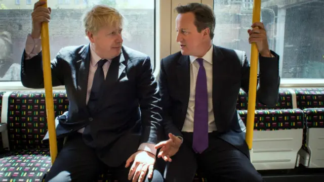 Борис Джонсон и Дэвид Кэмерон