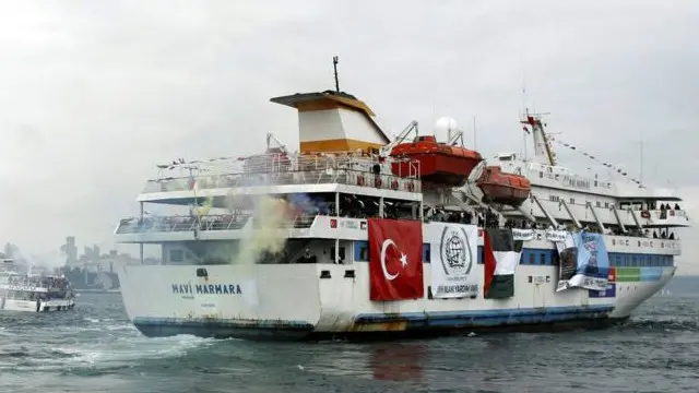 Mavi Marmara gəmisində İsrail komandosu ilə toqquşmada 10 türk fəal həlak olub