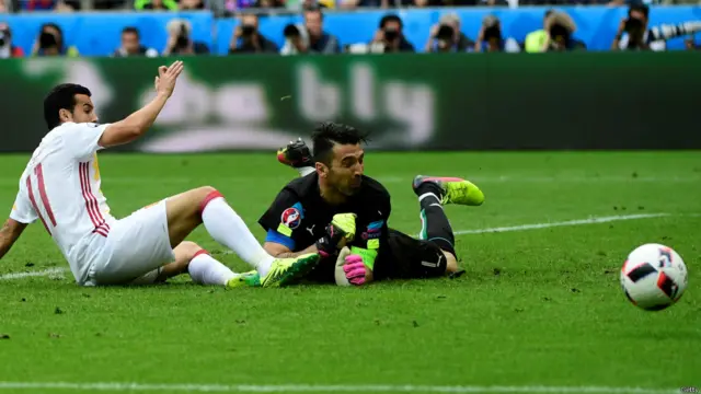 که ډي ګیا ښه دفاع نه وای کړې نو ښايي اسپانیا ستره ماتې خوړلې واي.