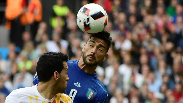 ۲۰۱۲ کال کې اسپانیا ایټالیا ته ۴ صفر ماتې ورکړې وه.