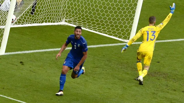 روانو سیالو کې تر دې وړاندې ایټالیا د بلجیم او سویډن لوبډلو ته هم ماتې ورکړې ده. 