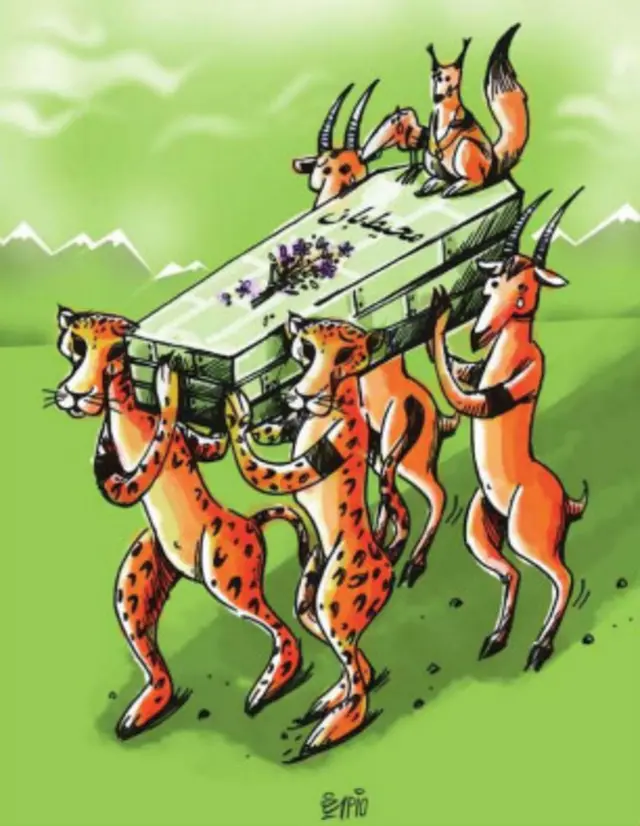 کارتون فیروزه مظفری، فرهیختگان