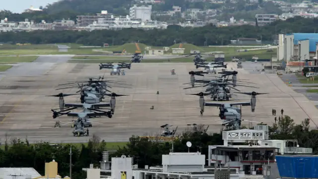 冲绳美军普天间基地