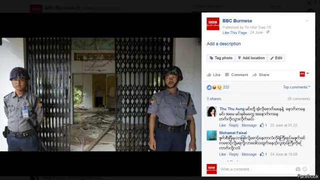 facebook bbc burma
