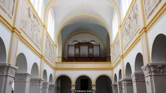 Mariastern 修道院的教堂（图片来源：Marlene Srdic）