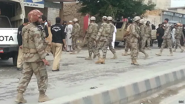 کوئٹہ شہر میں 24گھنٹوں کے دوران سیکورٹی فورسز پر یہ تیسرا حملہ ہے