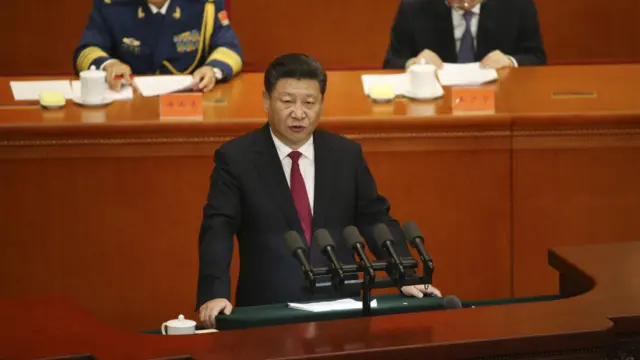 习近平在人民大会堂讲话