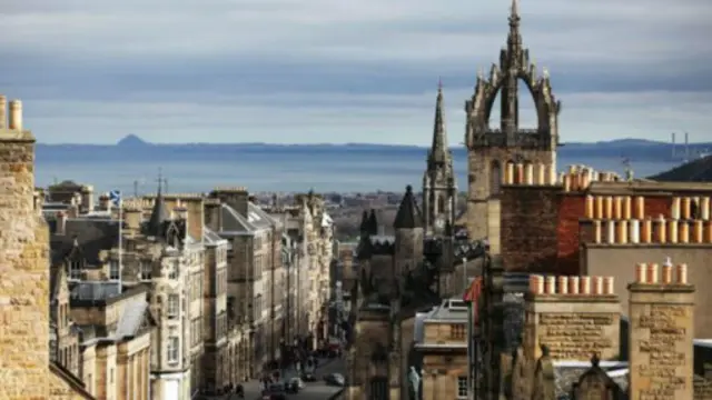 爱丁堡富有历史感的皇家大道