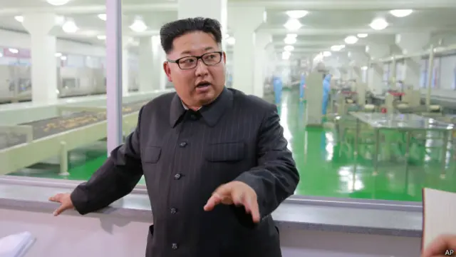 朝鲜最高领导人近期上了美国的制裁个人名单。