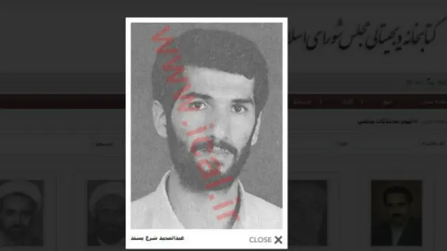 تصویر عبدالمجید شرع‌پسند