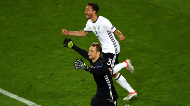 جرمنی نے پنلٹی ککس پر اٹلی کو ہرا سیمی فائنل کے لیے کوالیفائی کر لیا ہے