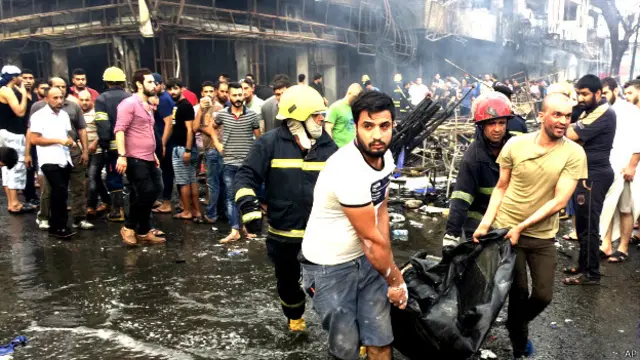 عراق میں اس قسم کے کارروائیاں روکنے میں ناکامی پر عوامی سطح پر برہمی کا اظہار کیا جارہا ہے۔