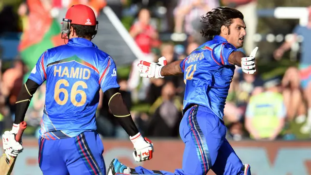 افغانستان په ۲۰۱۵ کال کې د نړیوالو یو ورځنیو اتلولیو سیالو کې سکاټلنډ‌ ته ماتې ورکړه