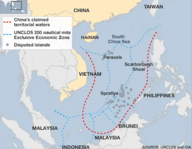 Philippines kiện yêu sách 'đường chín đoạn' của Trung Quốc trên Biển Đông