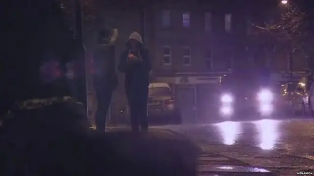 伦敦街头揽生意的性工作者往往不会浓妆艳抹,也很少穿高跟鞋。