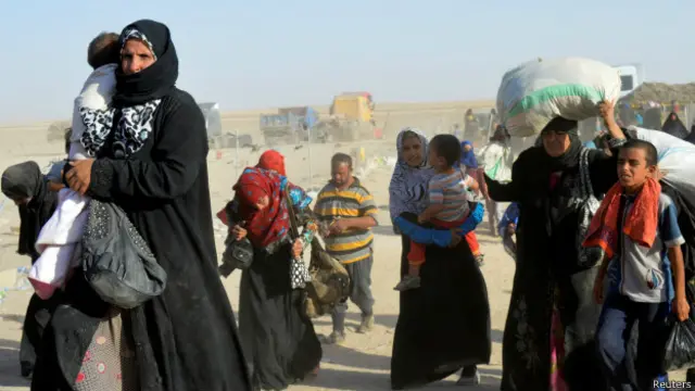 मध्य पूर्व जारी संकट के चलते लाखों लोग बेघर हुए हैं