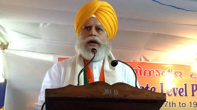 भाजपा सांसद एसएस अहलुवालिया.