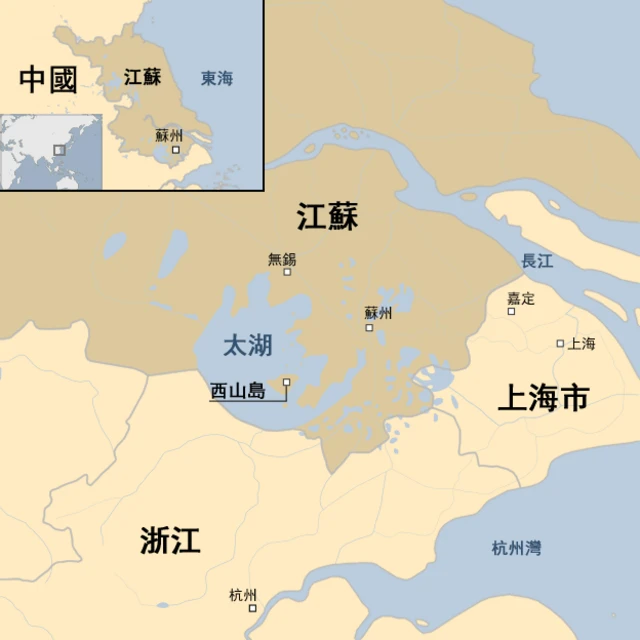 西山岛地图