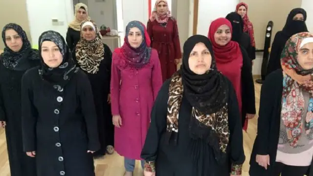 مسرحية ملكات سوريا خلال البروفات