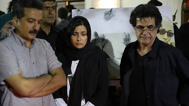 جعفر پناهی، کارگردان و باران کوثری، بازیگر