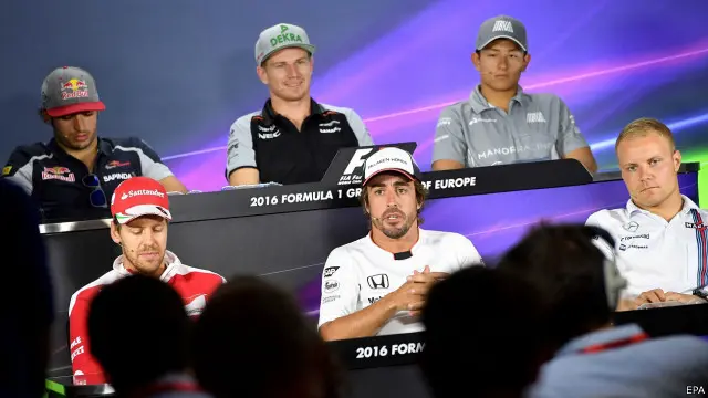 Rio Haryanto dan pembalap F1