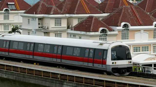 新加坡地铁C751B型列车（资料图片）