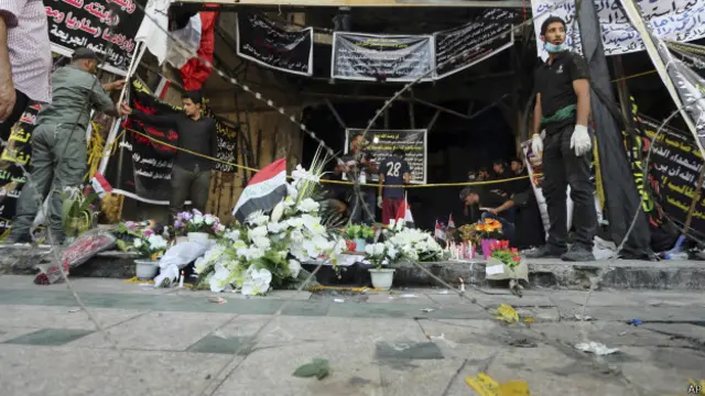 بغداد شہر میں ہر جانب سکیورٹی چیک پوائنٹس ہیں اور مسلح گارڈز کا زبردست پہرہ تو نظر آتا ہے لیکن شاید ہی کوئی ایسا دن ہو جب کوئی چھوٹا یا بڑا حملہ نہ ہوتا ہو