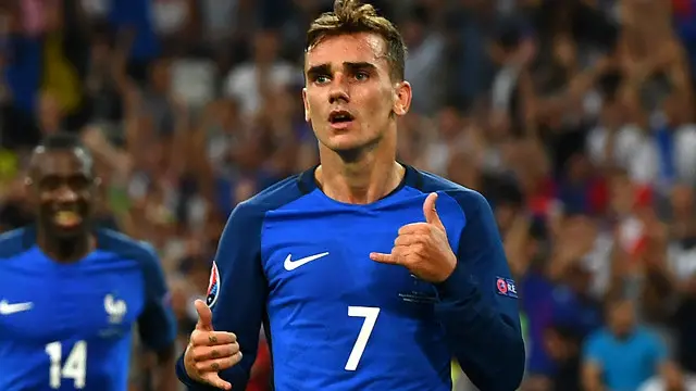 انتوئن گریزمین نے جرمنی کے خلاف دونوں گول سکور کیے تھے