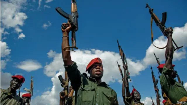 Des militaires dans la capitale Juba