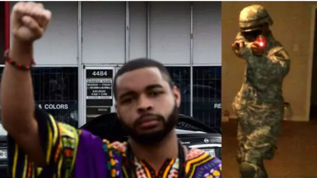 مایکا جانسن د امریکا په پوځ کې اووه کاله دنده ترسره کړې.