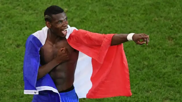 پوگبا نے یورو مقابلوں میں فرانس کی عمدہ کارکردگی میں کلیدی کردار ادا کیا تھا