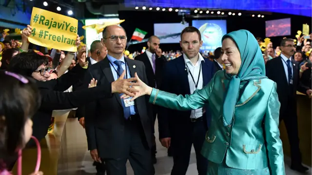 مریم رجوی در نشست سالانه شورای ملی مقاومت در پاریس